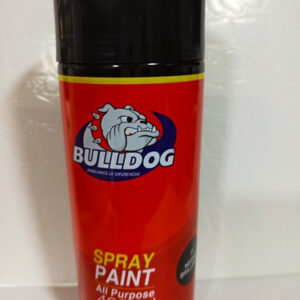 Pintura En Spray Negro Mate 004
