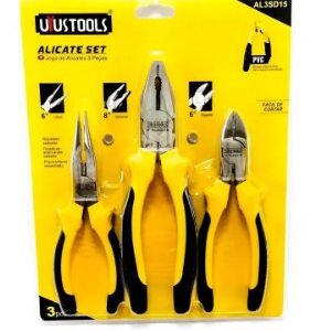 Juego De Pinzas 3 Pzas Mango Confort